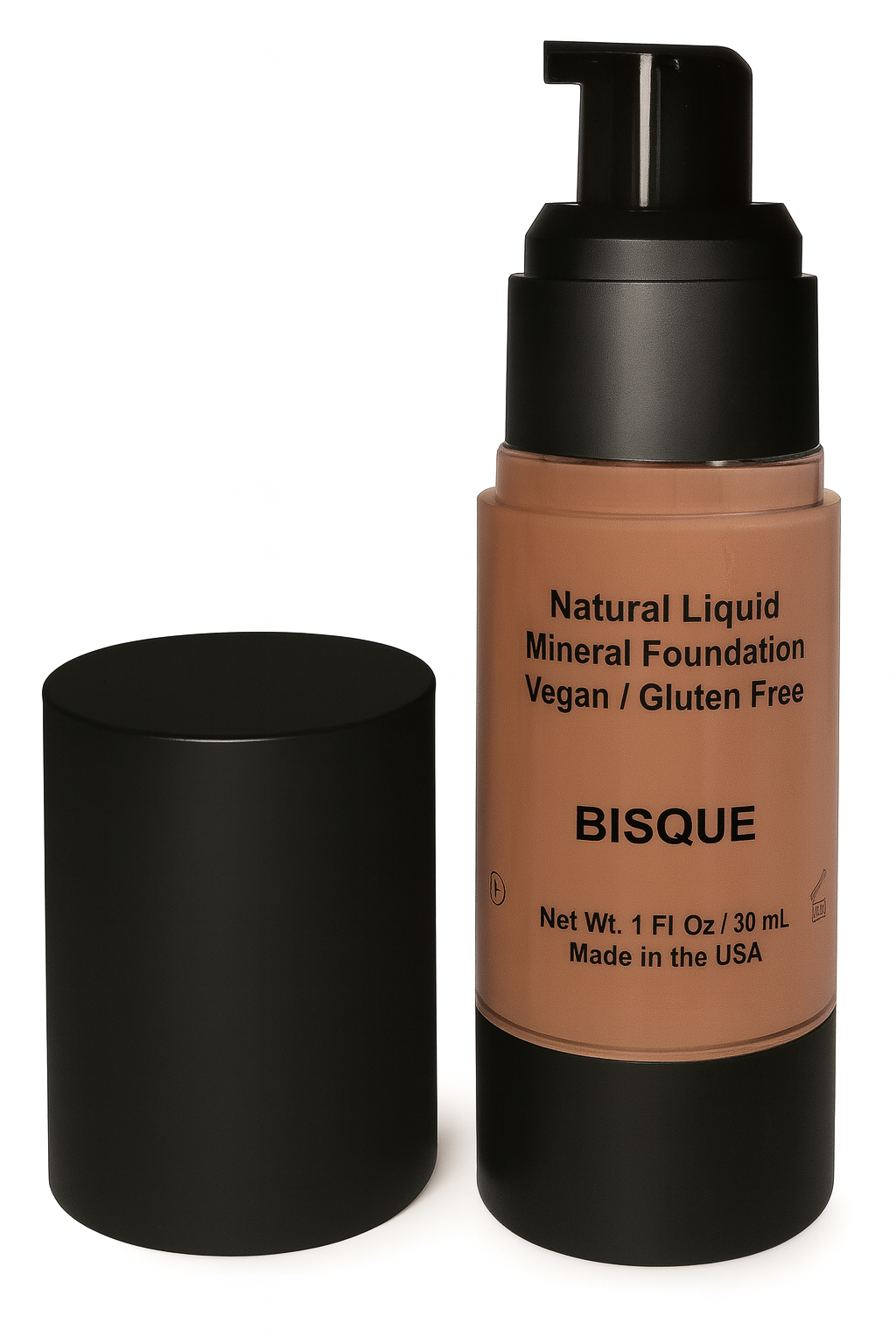 Natural Liquid Mineral Foundation - Bisque