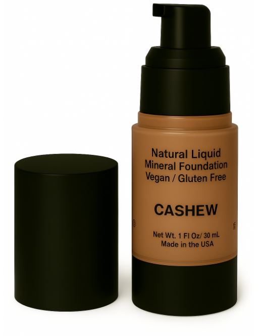 Natural Liquid Mineral Foundation - Cashew