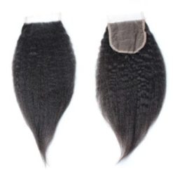 Kinky Straight Closure