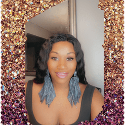 Jkani Oversized Hanging Earrings